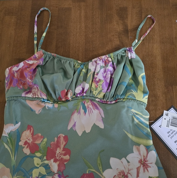 B Darlin Satin Midi Dress - Picture 5 of 8